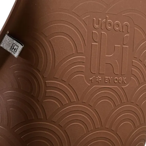 Urban Iki Achterzitje Ta-ke Bio Carrier Mounting Hanawi Brown / Bincho Black> Fietsstoeltjes