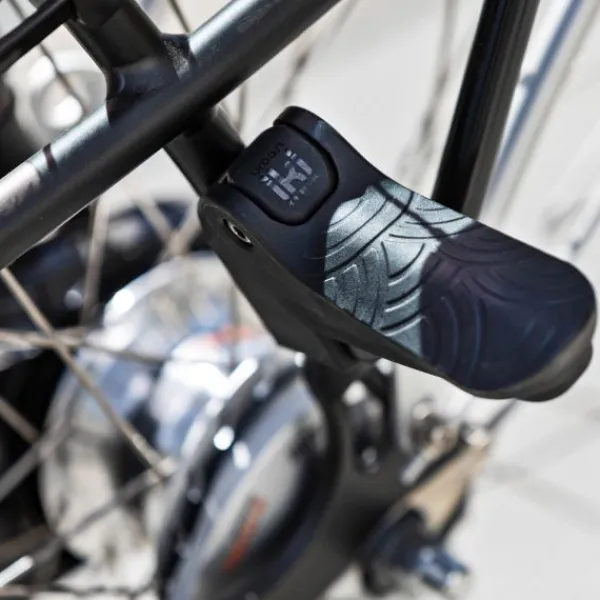 Urban Iki Junior fietszitje Zonder Montagekader – Suzume Grey / Bincho Black> Fietsstoeltjes