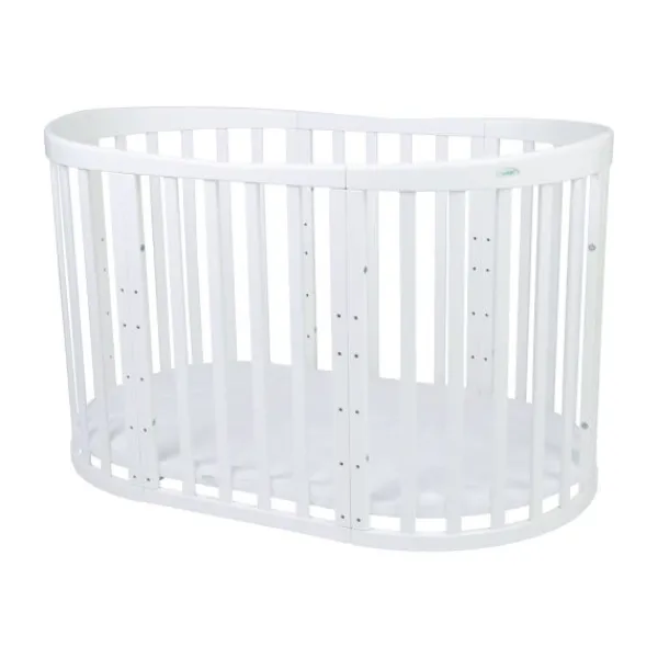 Waldin Oval Combibed 7‑in‑1 - Natural inclusief matras> Ladekasten|Ledikanten