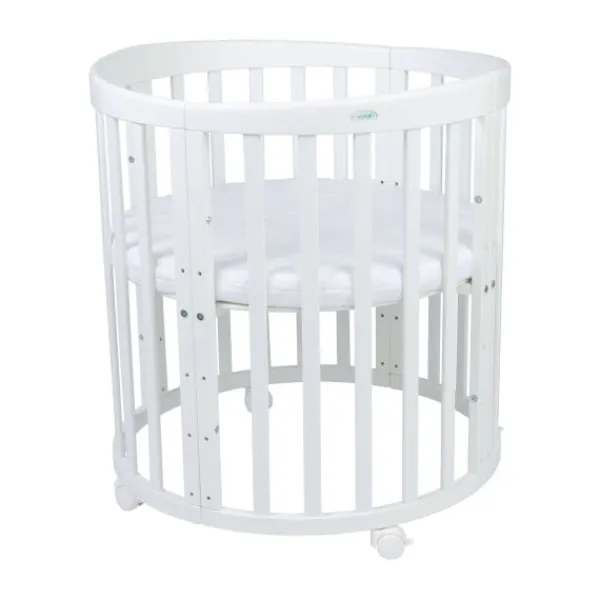 Waldin Oval Combibed 7‑in‑1 - Natural inclusief matras> Ladekasten|Ledikanten