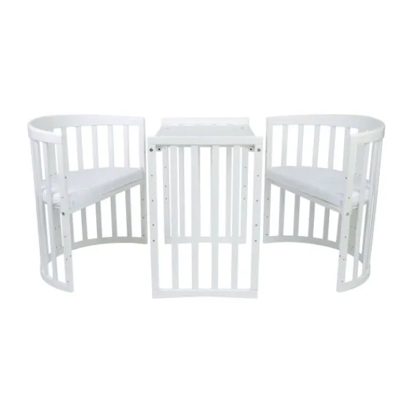 Waldin Oval Combibed 7‑in‑1 - Natural inclusief matras> Ladekasten|Ledikanten