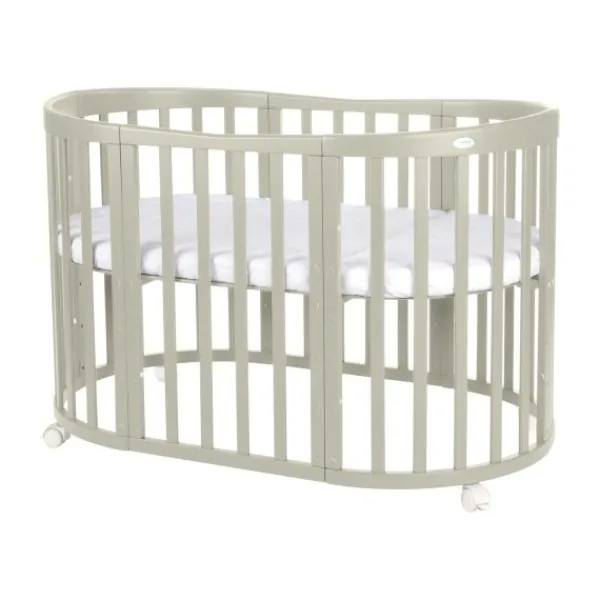 Waldin Oval Combibed 7‑in‑1 - Natural inclusief matras> Ladekasten|Ledikanten