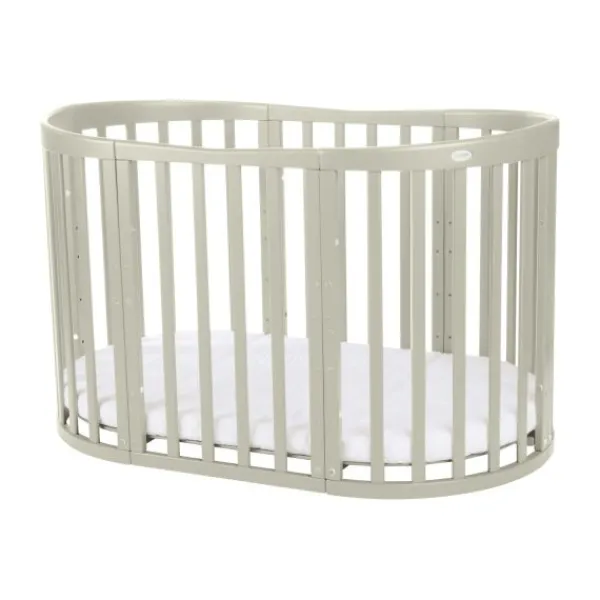 Waldin Oval Combibed 7‑in‑1 - Natural inclusief matras> Ladekasten|Ledikanten