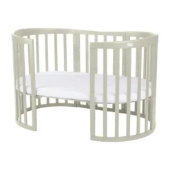 Waldin Oval Combibed 7‑in‑1 - Natural inclusief matras><noscript><img width=