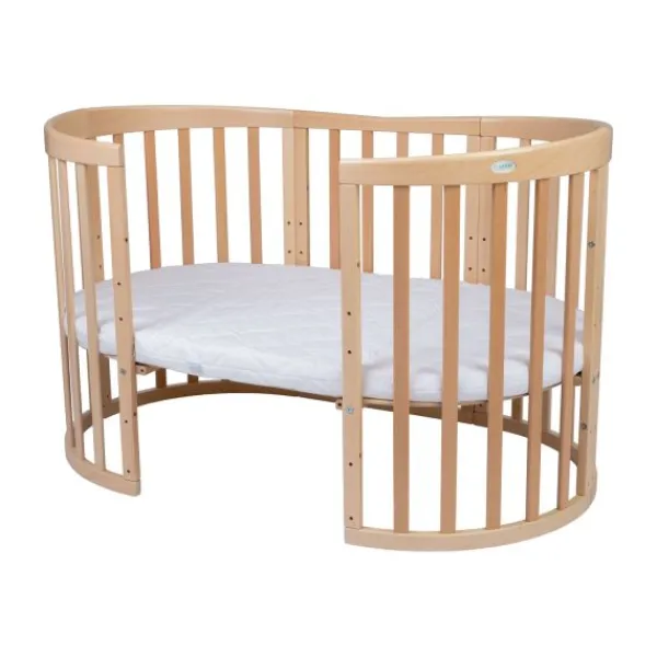 Waldin Oval Combibed 7‑in‑1 - Natural inclusief matras> Ladekasten|Ledikanten