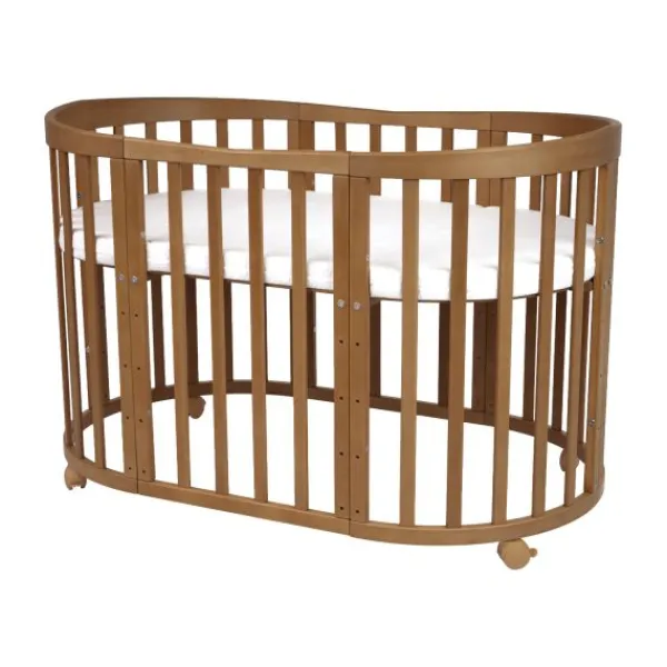 Waldin Oval Combibed 7‑in‑1 - Natural inclusief matras> Ladekasten|Ledikanten