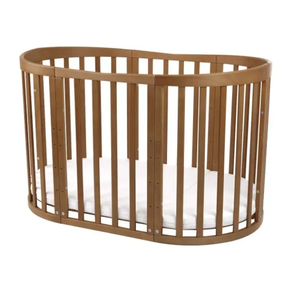 Waldin Oval Combibed 7‑in‑1 - Natural inclusief matras> Ladekasten|Ledikanten