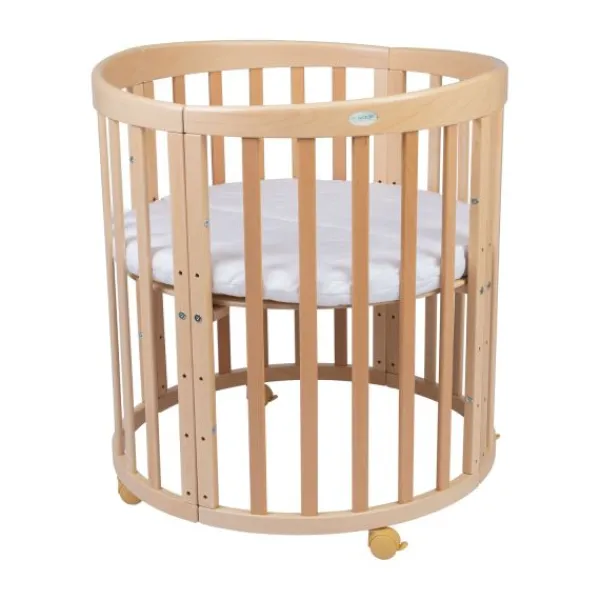 Waldin Oval Combibed 7‑in‑1 - Natural inclusief matras> Ladekasten|Ledikanten