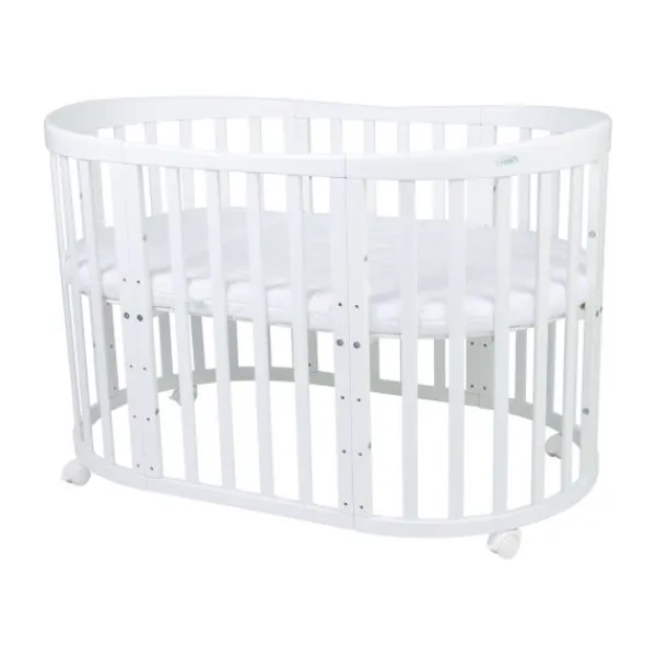 Waldin Oval Combibed 7‑in‑1 - Natural inclusief matras> Ladekasten|Ledikanten