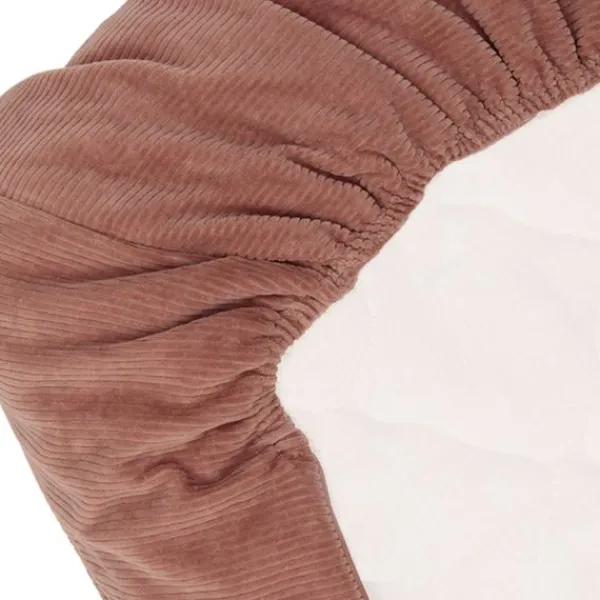 Witlof For Kids Ledikantdeken Tuck-Inn Soft Sand Velvet Rib 60 x 120 cm> Ledikantdekens