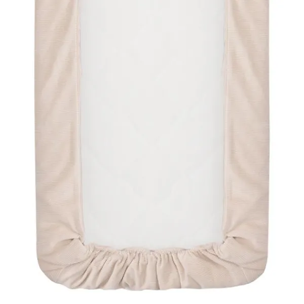 Witlof For Kids Ledikantdeken Tuck-Inn Soft Sand Velvet Rib 60 x 120 cm> Ledikantdekens