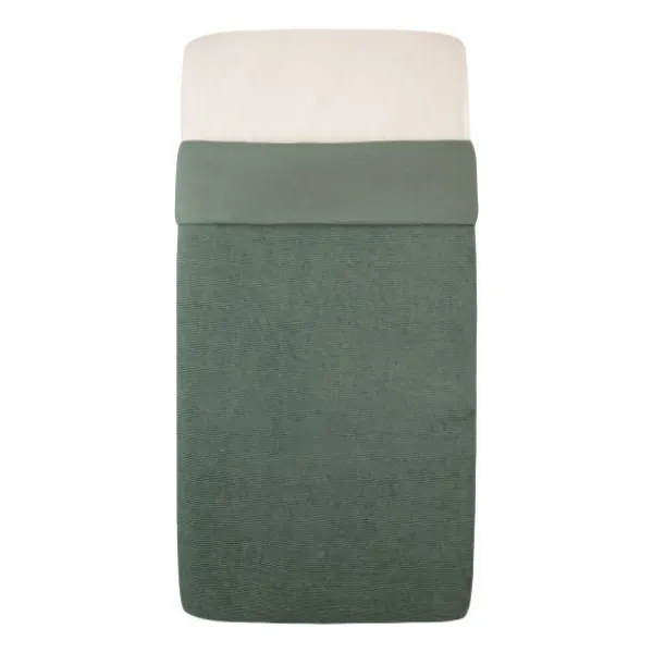 Witlof For Kids Ledikantdeken Tuck-Inn Soft Sand Velvet Rib 60 x 120 cm> Ledikantdekens
