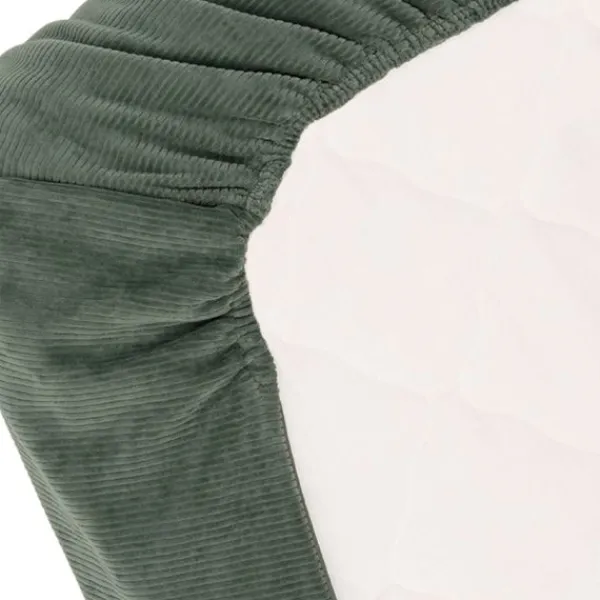 Witlof For Kids Ledikantdeken Tuck-Inn Soft Sand Velvet Rib 60 x 120 cm> Ledikantdekens