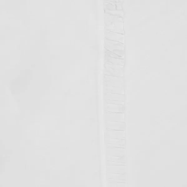 Witlof For Kids Ledikantlaken Tuck-Inn Ruffle Wit 60 x 120 cm> Ledikantlakens