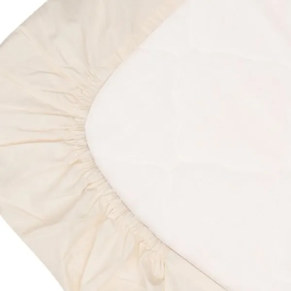 Witlof For Kids Ledikantlaken Tuck-Inn Ruffle Wit 60 x 120 cm> Ledikantlakens