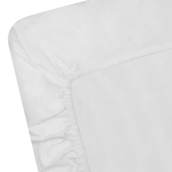 Witlof For Kids Ledikantlaken Tuck-Inn Plooien Wit 60 x 120 cm> Ledikantlakens