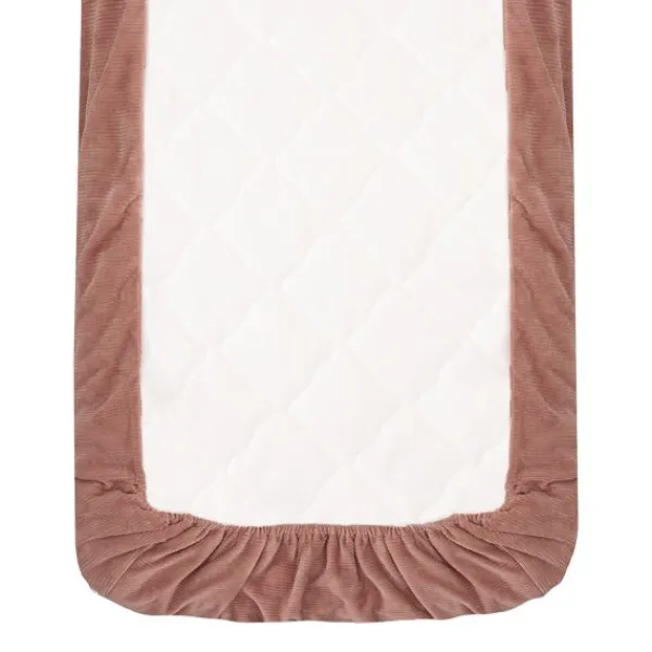 Witlof For Kids Wiegdeken Tuck-Inn Soft Sand Velvet Rib 40 x 80 cm> Accessoires Wiegen|Wiegdekens