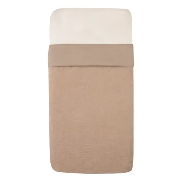 Witlof For Kids Wiegdeken Tuck-Inn Soft Sand Velvet Rib 40 x 80 cm> Accessoires Wiegen|Wiegdekens