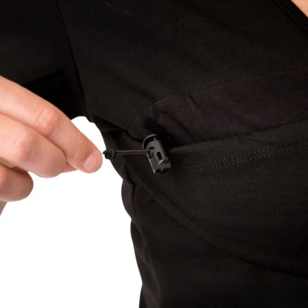 Womboo Buidelshirt Vrouw Zwart maat S> Draagdoeken